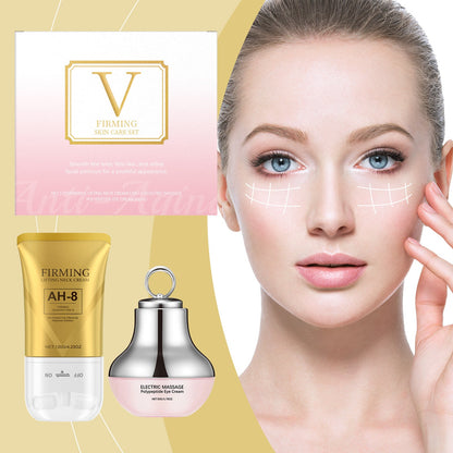 Neck-Eye Care Tightening & Revitalizing Set - Smooth of Fine Lines, Eye & Neck Treatment, Skin Moisturizer, Deep Moisturizing Skincare