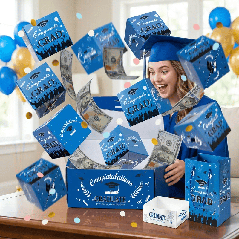 🏆Flash Sale#2026 Graduation Surprise Pop-Up Gift Box