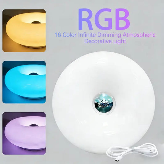 🔥Last Day 49% OFF - RGB Donut Lamp