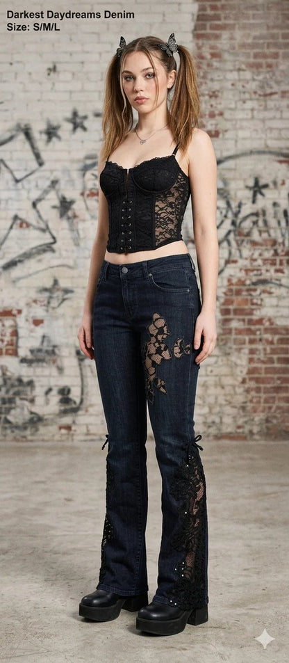 Darkest Daydream Denim & Butterfly Dream Flare