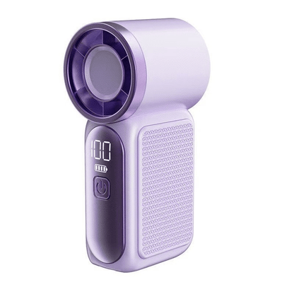🏆Flash Sale#Mini Handheld Fan with LED Display