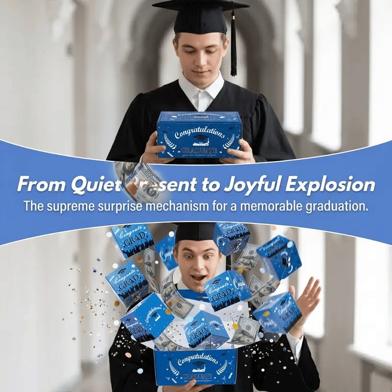 🏆Flash Sale#2026 Graduation Surprise Pop-Up Gift Box