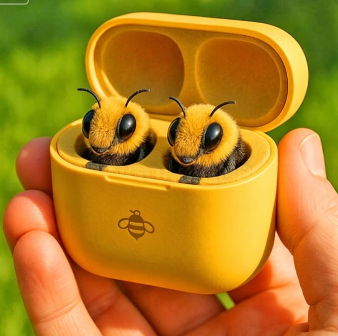 🐸 Cute Animal Shaped Bluetooth Earbuds-3D Stereo Animal Design I Wireless Earphones with Cartoon Charging Case🎧