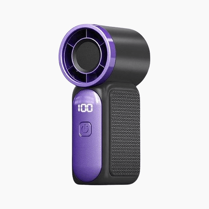 🏆Flash Sale#Mini Handheld Fan with LED Display