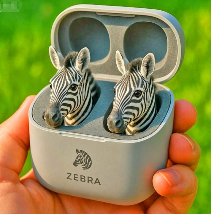 🐸 Cute Animal Shaped Bluetooth Earbuds-3D Stereo Animal Design I Wireless Earphones with Cartoon Charging Case🎧