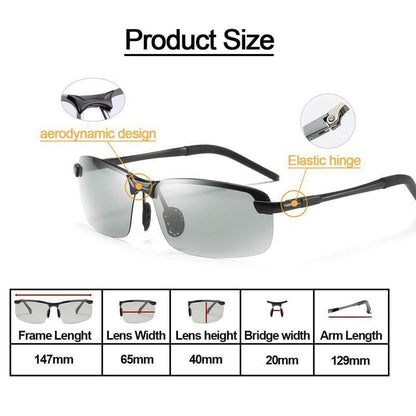 HOT SALE 50% OFF🔥 HD Polarized Photochromic Sunglasses UV400 Protection
