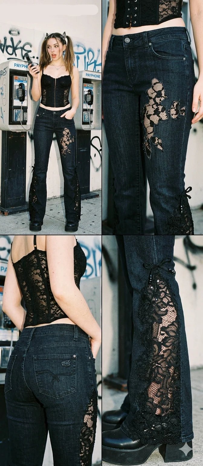 Darkest Daydream Denim & Butterfly Dream Flare