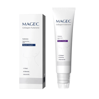 Roller Massage Neck Cream 🧴 Collagen & Hyaluronic Acid | Firms Neck, Reduces Wrinkles & Double Chin