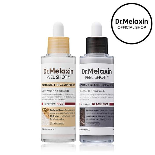 🔥LAST DAY SALE 70% OFF 🔥 Peel Shot Glow Rice Ampoule Duo - Serums for Brightening, Exfoliating, and Moisturizing🌾