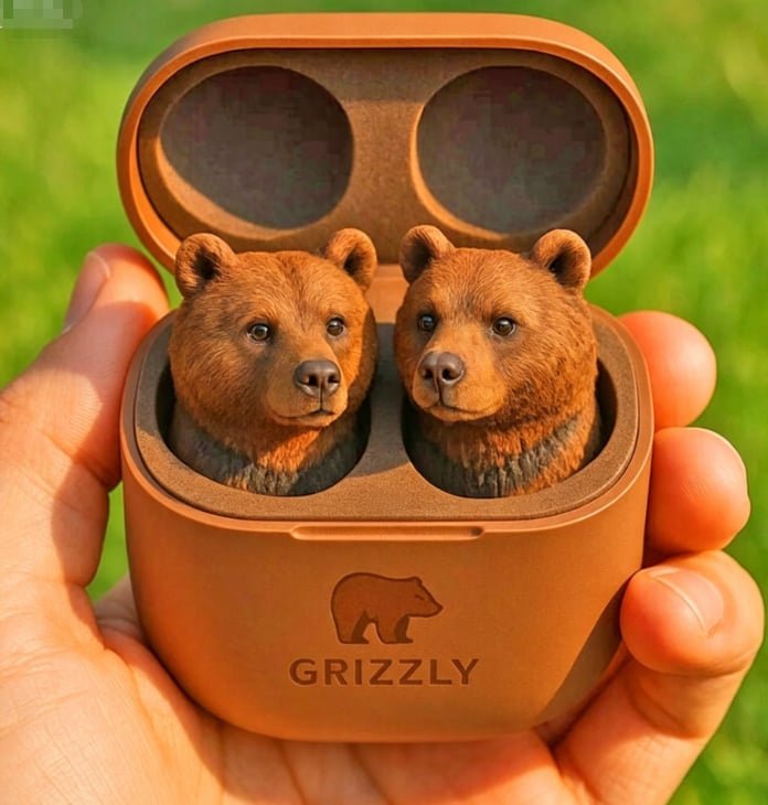 🐸 Cute Animal Shaped Bluetooth Earbuds-3D Stereo Animal Design I Wireless Earphones with Cartoon Charging Case🎧