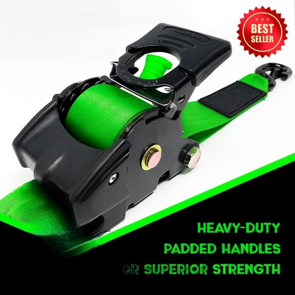 HOT SALE 60% OFF🔥 Upgraded Retractable Ratchet Strap (Perfect Gift)