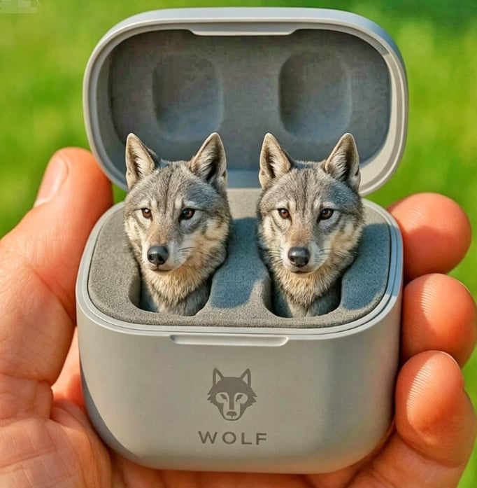 🐸 Cute Animal Shaped Bluetooth Earbuds-3D Stereo Animal Design I Wireless Earphones with Cartoon Charging Case🎧