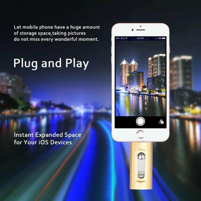 ⚡3 in 1 Flash Drive⚡Portable High Speed USB 3.0 Memory Storage