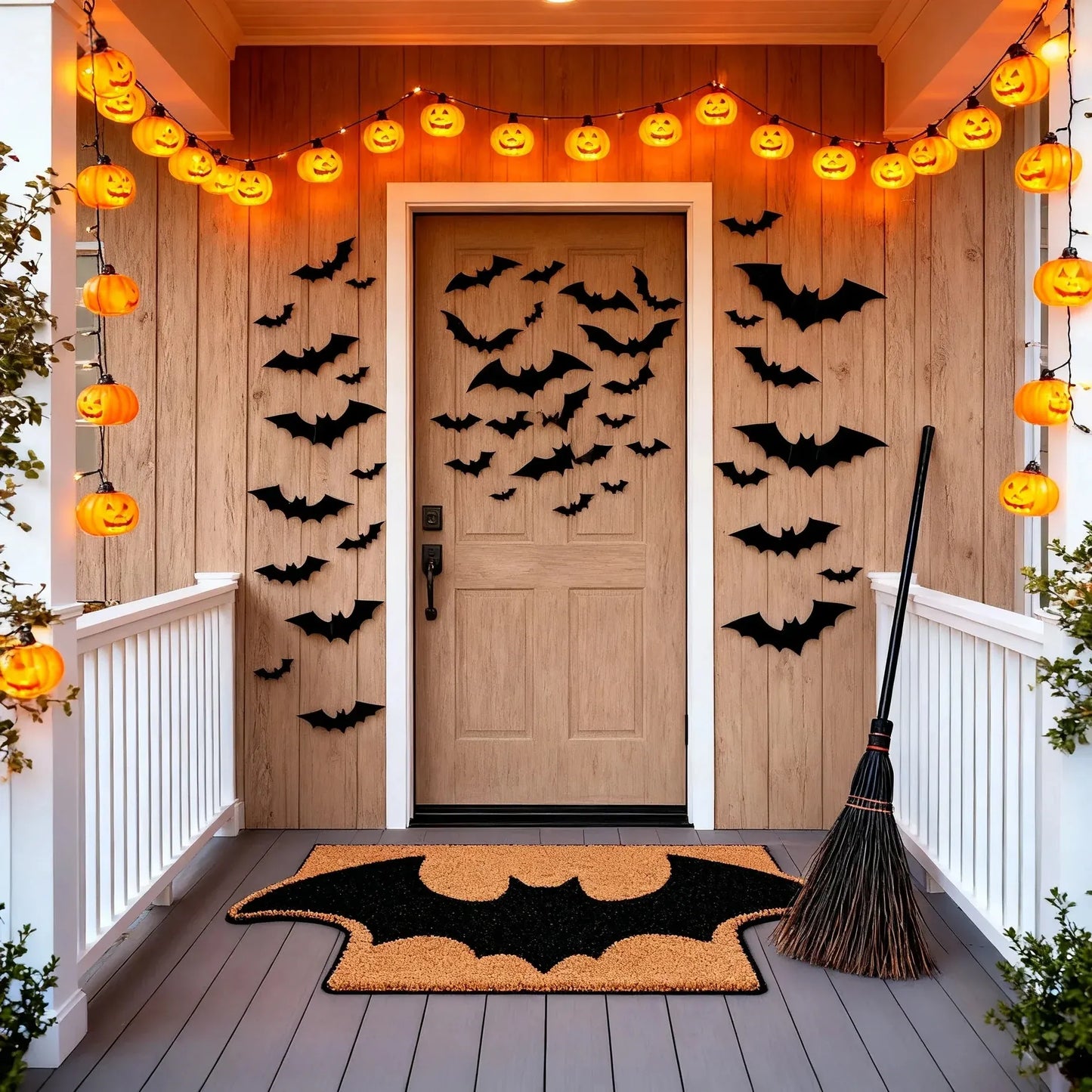 [DIY STAR]3D LED Bat Wall Décor
