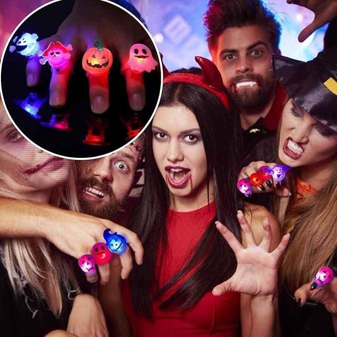 🎃 Limited-Time Discount | Slimoly™ LED Halloween & Christmas Flash Rings