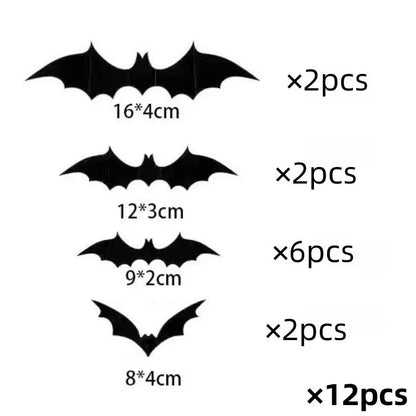 [DIY STAR]3D LED Bat Wall Décor