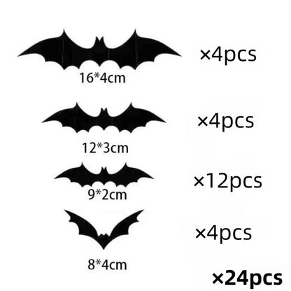 [DIY STAR]3D LED Bat Wall Décor